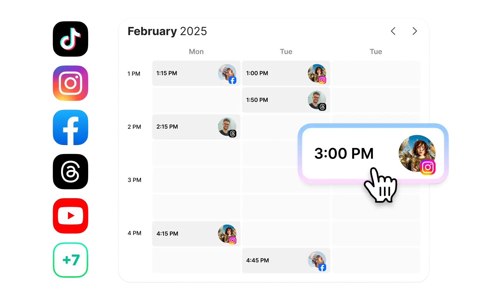 Schedule Once, Publish Everywhere